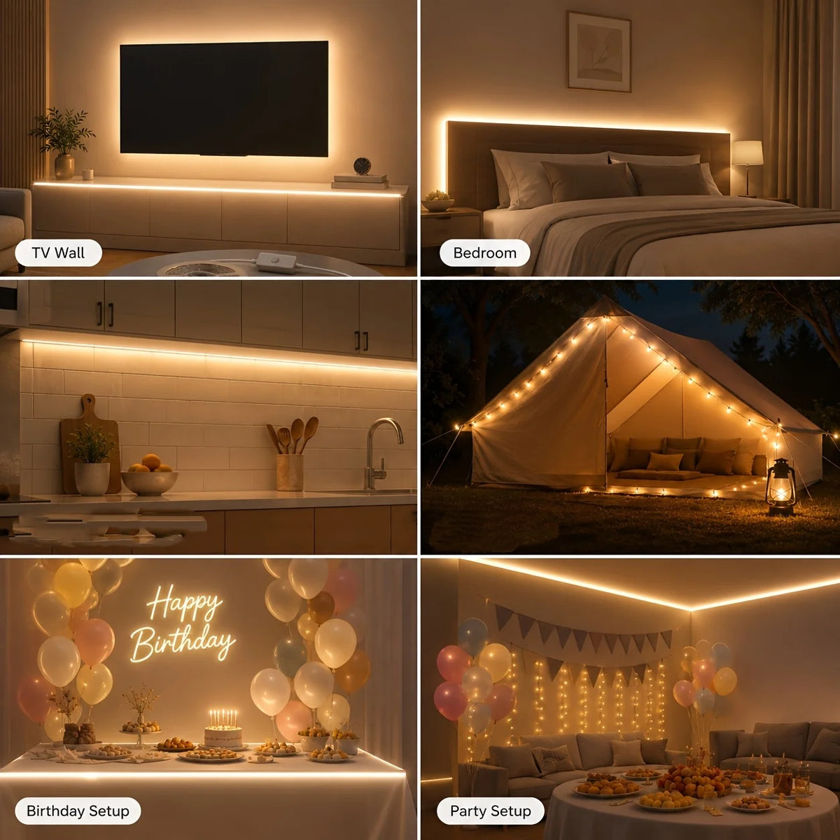 ruban led cob blanc adhésif éclairage moderne minimaliste 320 led 5v 3000k facile chambre