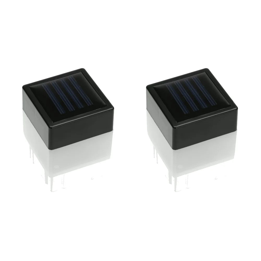 lampe solaire extérieure moderne noire blanche autoinstallation led hydrofuge