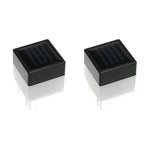 lampe solaire extérieure moderne noire blanche autoinstallation led hydrofuge