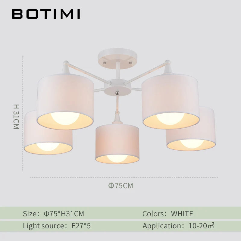 lampe suspendue moderne toile lin blanc noir beige opacité montage encastré led flux lumineux