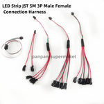 connecteur ruban led rouge vert blanc noir jst sm 3p fil cuivre cable different