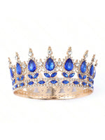 décoration gâteau couronne strass or rouge rose bleu vert violet classique acrylique mariage anniversaire