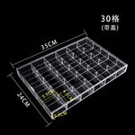 boîte rangement bijoux transparent moderne réutilisable acrylique pliable respectueux environnement