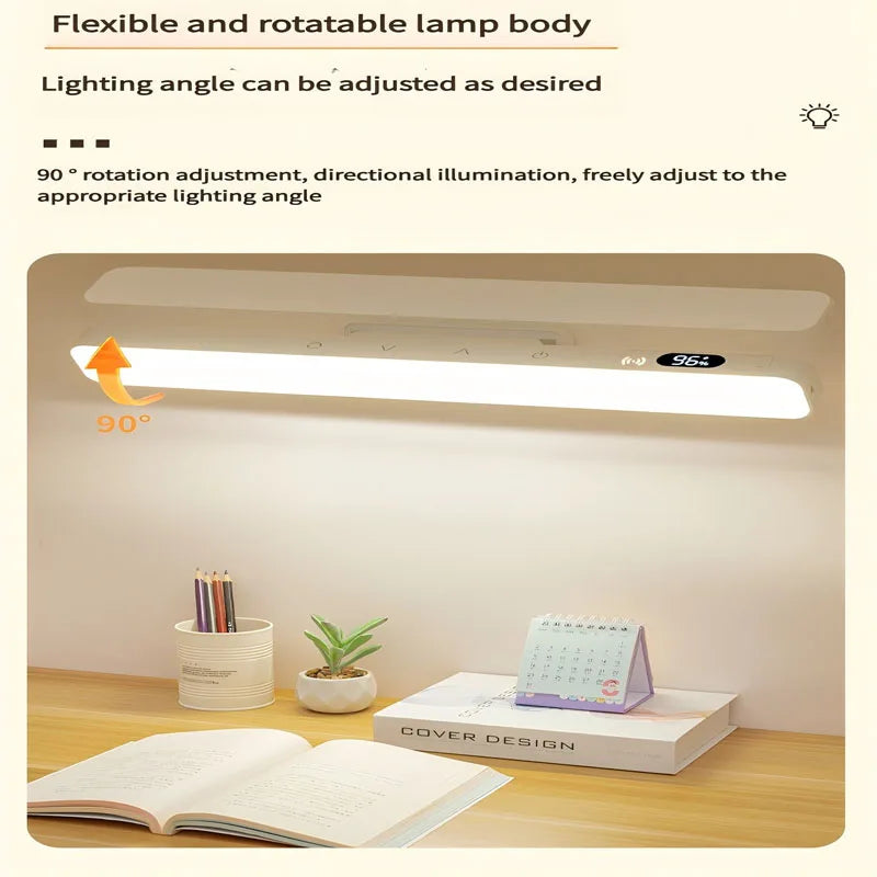 veilleuse led rechargeable rectangle blanc moderne télécommande éblouissement minimaliste chambre