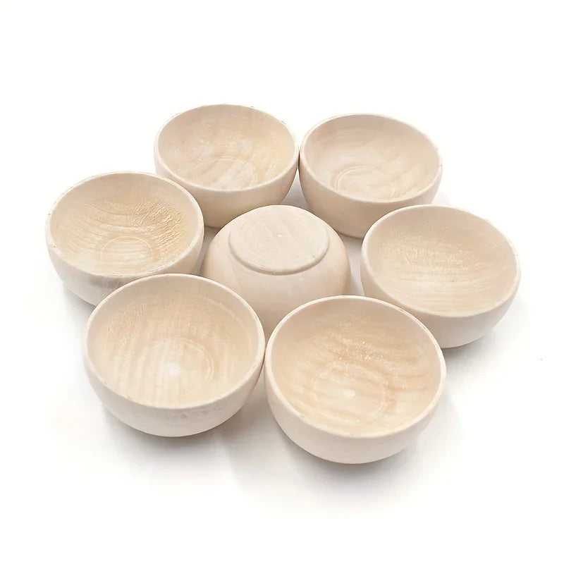 bol bois blanc naturel grain minimaliste pièces opaque décoration accessoire peinture