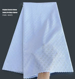 dentelle coton blanc rose bleu ciel motifs floraux texture fine mariage qualité supérieure