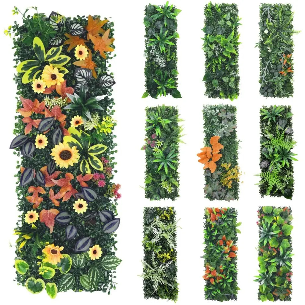 plantes artificielles verticales décoration maison moderne feuilles diverses opaquesintérieur branche vases plastique