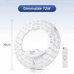 panneaux lumineux led module blanc moderne 120w 30w 48w dimmable 6500k