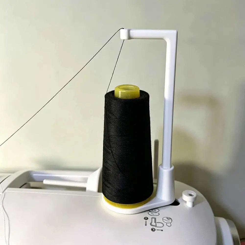 support bobines machine coudre blanc noir utilitaire couture fixe fil texturé bobines couleur diverse
