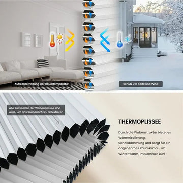 store lamelles blanc moderne occultant thermique tringle fenêtre plate