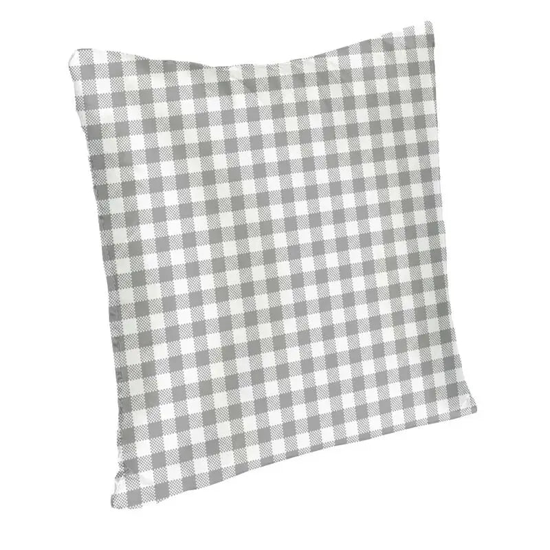 Détail du motif géométrique imprimé sur tissu velours