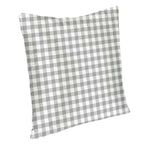 Détail du motif géométrique imprimé sur tissu velours
