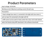 contrôleur bande led bleu pcb électronique connecteurs composants électroniques 5v 12v 24vRGBOptimalisationSEOFR