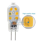 ampoule led 3w g4 ac 220v transparente jaune carrés dorés moderne 250 499 lumens