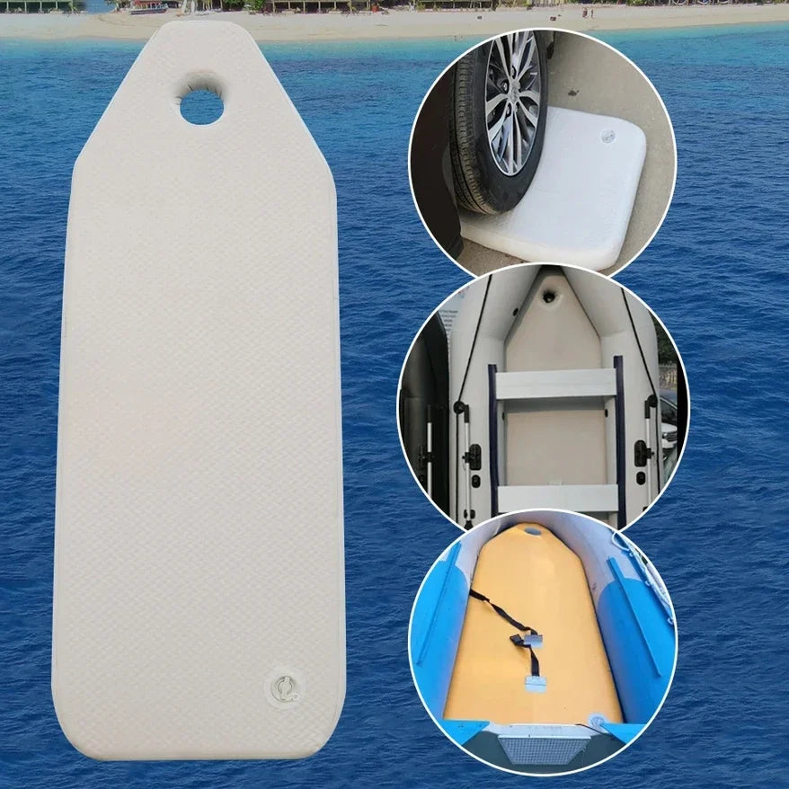plateforme gonflable ski nautique pvc blanc texture moderne valve gonflage sécurité aquatique multi personnelle