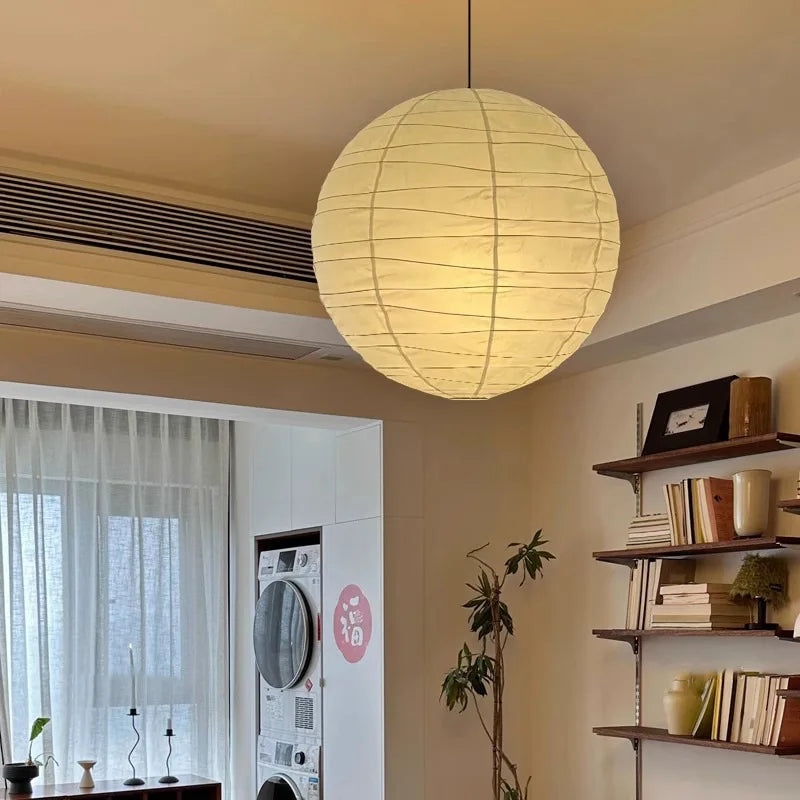 suspension lumineuse moderne blanc rayures horizontales opacité câble suspendu flux luminescent led e27 chambre