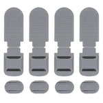 clips lit anti dérapants blanc gris adhésifs ajustables multifonctionnels modernes