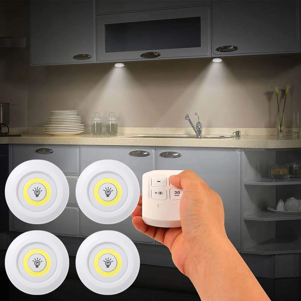 lumière led blanc moderne diodes télécommande adhésif rechargeable flux 2000 lumens