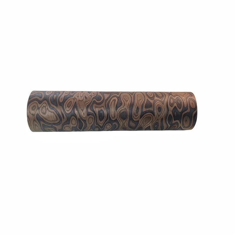 placage bois marron noir burlé rouleau flexible meuble décoration artisanale naturelle
