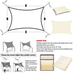 Détail de la matière Oxford enduit de PVC de la voile d'ombrage