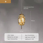 Suspension lumineuse moderne or noir filaments brillants élégante câble suspendu chambre salon