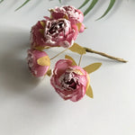 bouquet fleurs artificielles roses blanches bleues marrons rouges mariage anniversaire intérieur