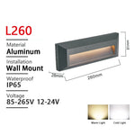 applique murale led moderne extérieure ip65 noir doré adhésif verre borosilicate