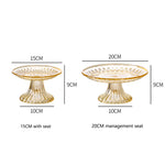 support gateau transparent relief geometrique vis classique grille tailles cupcakes desserts