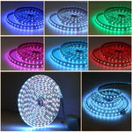 ruban led blanc moderne 220v rgb télécommande adaptable intérieur extérieur