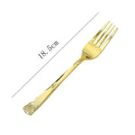 vaisselle jetable dorée assiettes fourchets cuillers serviettes festives or blanc mariage anniversaire noel