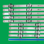 bande lumineuse led blanc vert transparent moderne télévision fixations inclusées