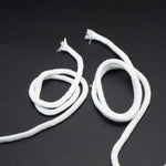 corde arrosage coton 3mm 4mm 5mm texture tissée blanc simple système irrigation fleur jardin