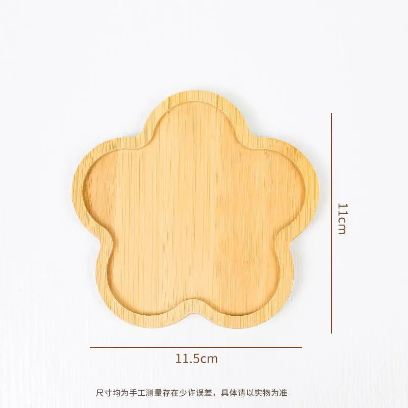 plateau bois clair rayures horizontales résistant chaleur minimaliste naturel sans fixation