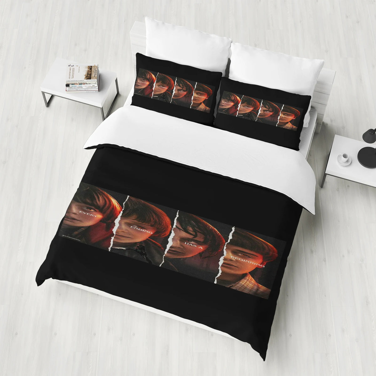 Literie 3D Stranger Things pour chambre à coucher
