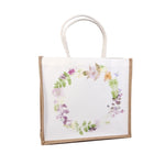 sac main moderne fleurs colorées blanc teinture artisanat enfant outils kit activité