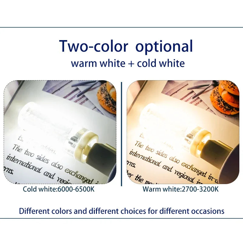 ampoules led g9 blanc froid blanc chaud 6w 7w 9w 10w 12w transparentes modernes