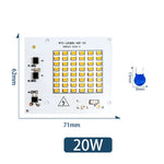 lampe led 10w 20w 30w 50w 100w blanc chaud froid extérieur diy