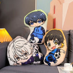 coussin anime personnages football ballons peluche lavable adulte oblong itoshi seishiro meguru