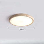 plafonnier led moderne beige gris marbré texture naturelle minimaliste fixations invisibles