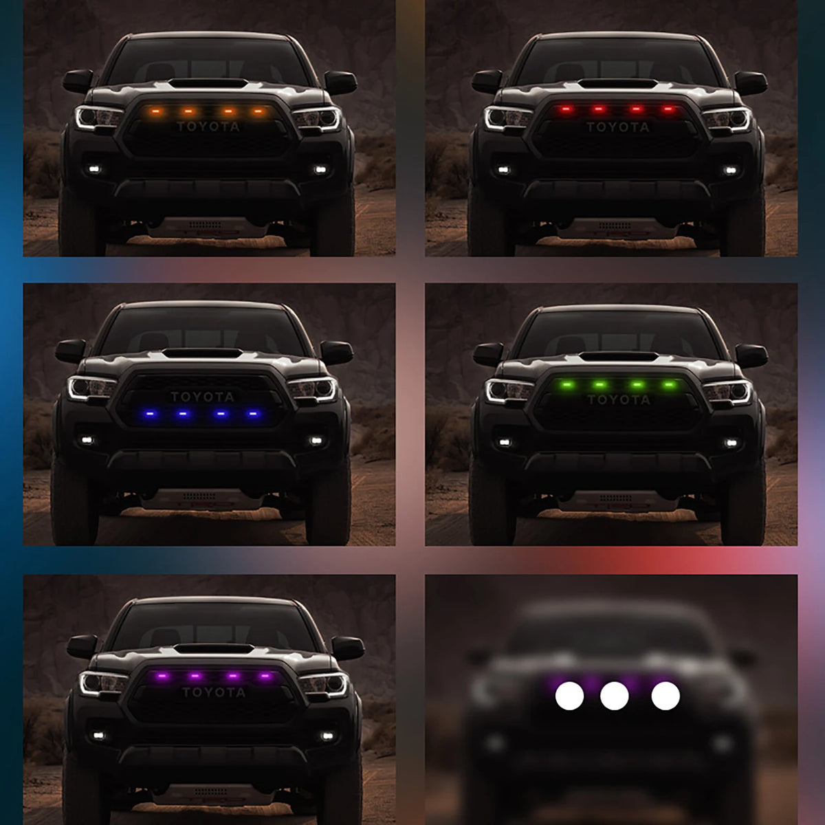 éclairage led voiture multicolore adhésif moderne câble noir contrôle application feux jour rgb