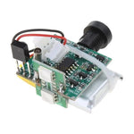 module caméra éclairage rgb télécommande controle distant panneau led couleurs variables charge usb blanc