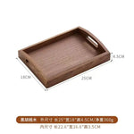 boîtes rangement bois moderne plateau thé tasses théière bijoux minimaliste