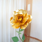 fleur artificielle rouge élégante intérieure décoration mariage anniversaire 30cm 40cm 50cm 60cm