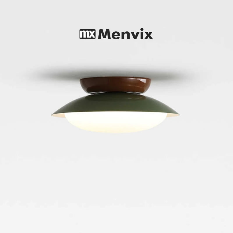 lampe moderne vert olive marron clair blanc matériau métal flux lumineux adaptable interrupteur tactile