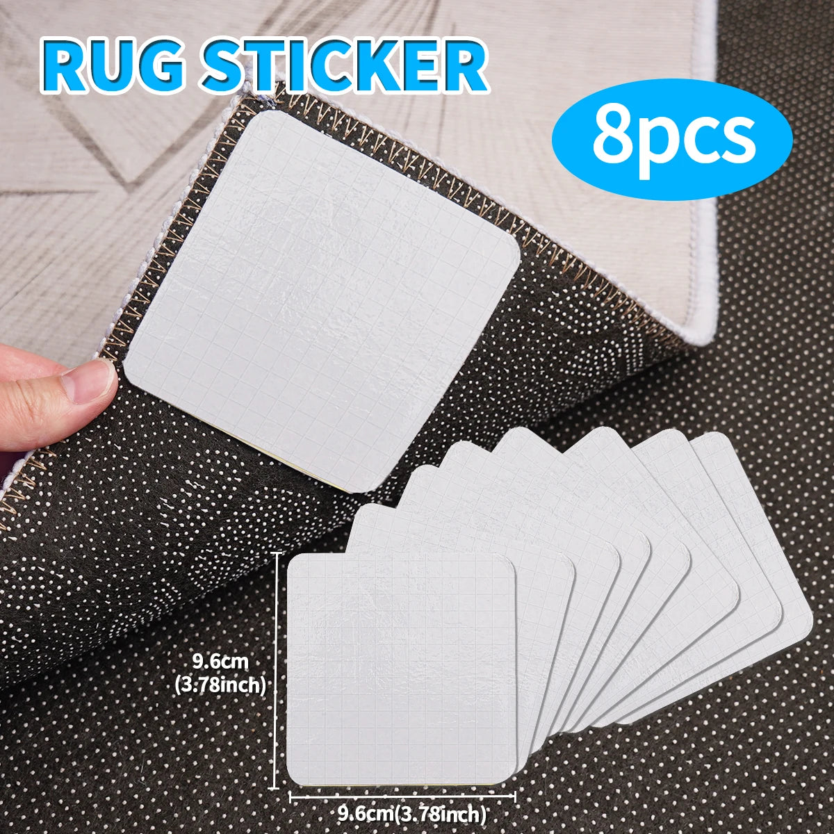 tapis autocollants blancs texture linéaire moderne adhésif salle bain réutilisable pièces pièces