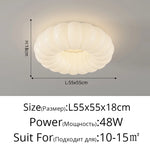 lampe led nuage nordique blanc moderne touch control