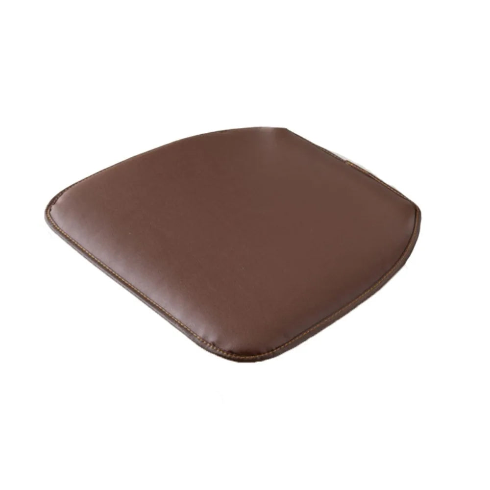 coussin chaise simili cuir marron beige gris vert noir moderne imperméable antidérapant