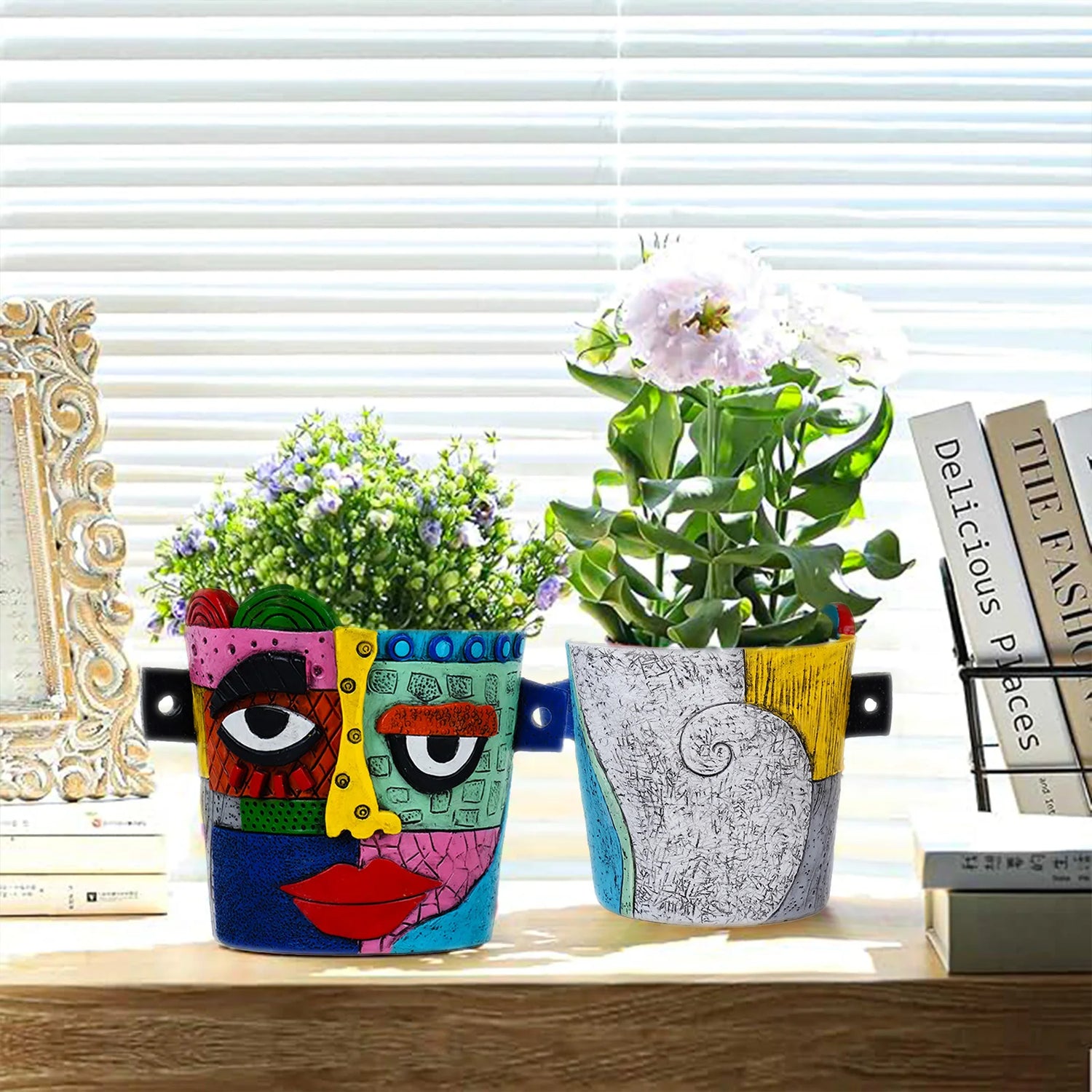 Cache-pot original pour décoration intérieure artistique