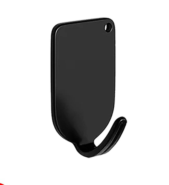 porte clés magnétique adhésif moderne noir blanc mat