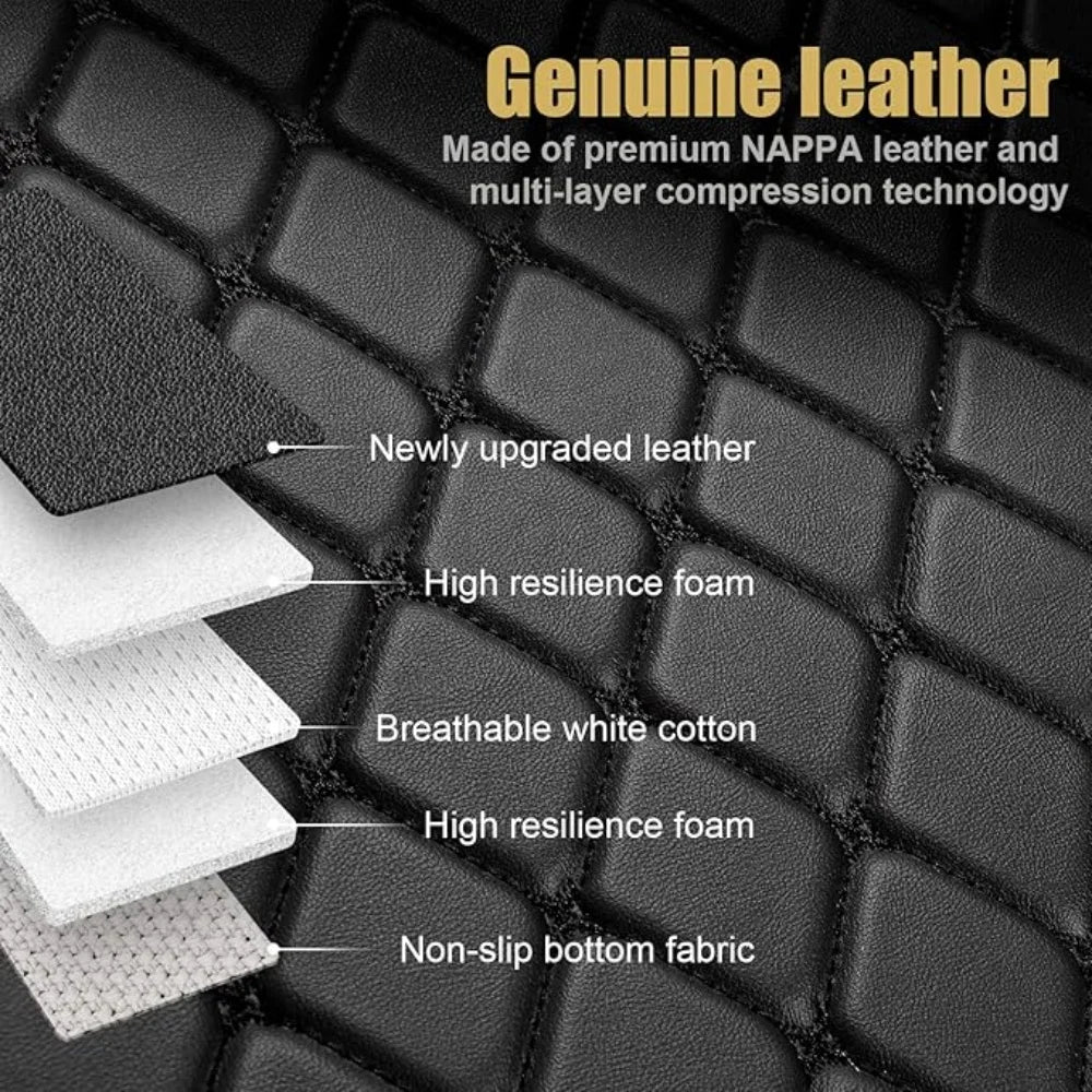 tapis sol cuir personnalisable waterproof anti poussière protection voiture bmw f30 f31 f34 g20